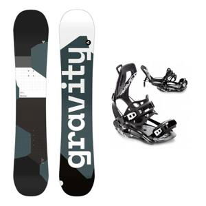 Gravity Adventure 23/24 snowboard + Raven FT360 black vázání - 156 cm + XL (EU 43-46) - černé