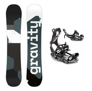 Gravity Adventure 23/24 snowboard + Raven FT360 black vázání - 159 cm + L (EU 41-44) - černé