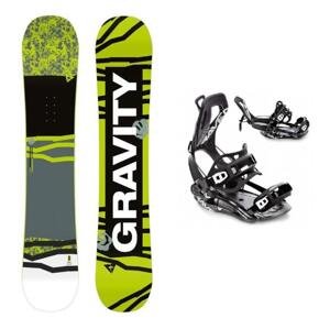 Gravity Madball 23/24 pánský snowboard + Raven FT360 black vázání - 153 cm + M (EU 39-42) - černo bílé