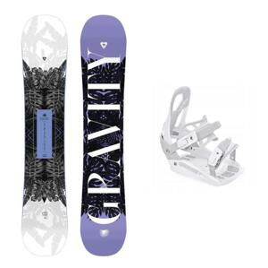 Gravity Trinity 23/24 dámský snowboard + Raven S230 White vázání - 148 cm + S/M (EU 37-42)