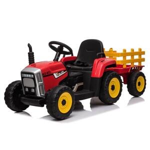 ELJET Dětské elektrické auto Tractor Lite - červená - Červená