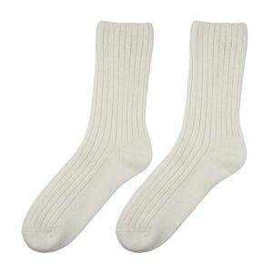 Vlnka Ovčí ponožky Merino se zdravotním lemem bílá - EU 38-39