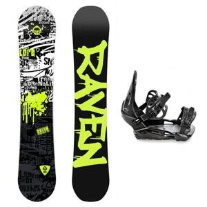 Raven Core Junior CAP dětský snowboard + Raven S230 Black vázání - 140 cm + S/M (EU 37-42)