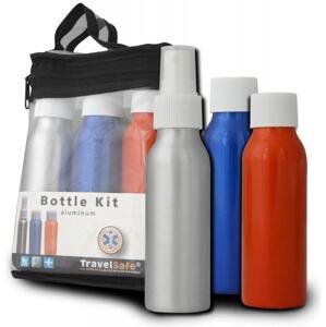 TravelSafe sada toaletních lahviček Bottle Kit