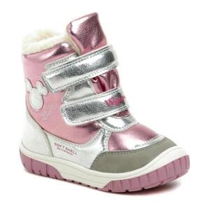 Wojtylko 3Z24099 růžové dětské zimní boty - EU 26
