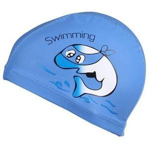 Merco Dolphin dětská plavecká čepice modrá - 1 ks