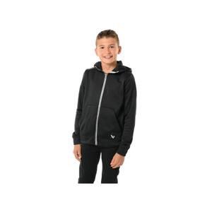 Bauer Mikina Team Fleece Zip YTH - Dětská, černá, XS