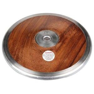 Merco Club dřevěný disk s litinovým rámečkem - 2 kg