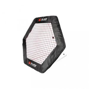 Pure2improve Odrazová trampolína na míče P2I HEX 140 x 125 cm - červená