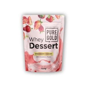 PureGold Whey Dessert 750g - Jahoda jogurt (dostupnost 5 dní)