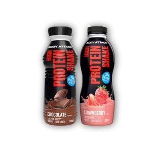 Body Attack High Protein Shake 500ml - Čokoláda karamel (dostupnost 5 dní)
