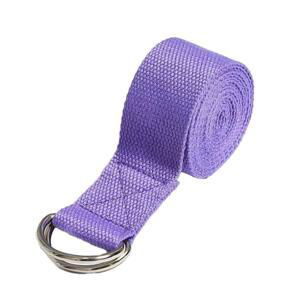 Sedco Pásek na Jógu YOGA STRAP EP501 183x3,8 cm - fialová