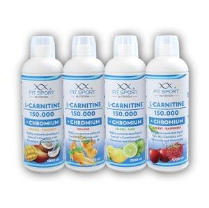 FitSport Nutrition L-Carnitine 150000 + Chromium 1000ml - Lemon lime