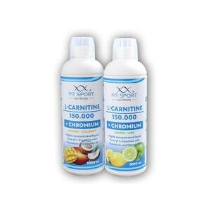 FitSport Nutrition 2x L-Carnitine 150000 + Chromium 1000ml
