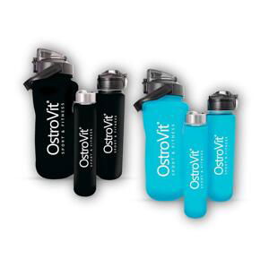 Ostrovit Water bottles set 2000ml + 900ml + 500ml - Modrá