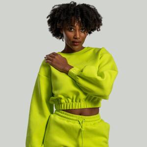 STRIX Dámská mikina Lunar Cropped Chartreuse - XL - chartreuse