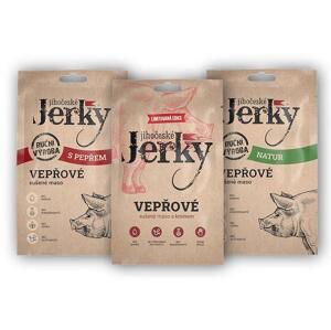 Jihočeské Jerky Vepřové 20g - S pepřem