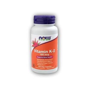NOW Foods Vitamin K2 jako MK-4 100ug 100 rostlinných kapslí