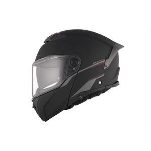 MT Helmets Vyklápěcí helma ATOM 2 SV SOLID A1 černá matná - L - 59-60 cm