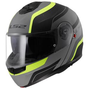 LS2 Vyklápěcí přilba FF908 Strobe II Monza černo-fluo žlutá - L - 59-60 cm