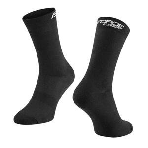 Force Ponožky ELEGANT vysoké černé - L-XL/EU 42-46