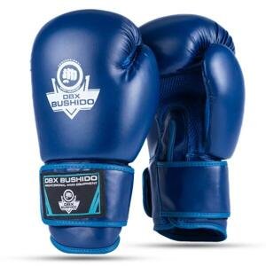 BUSHIDO Boxerské rukavice DBX ARB-407-Blue - 10oz