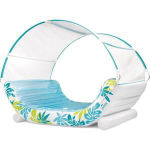 Intex 56294 Tropical Canopy Lounge - bílá/modrá