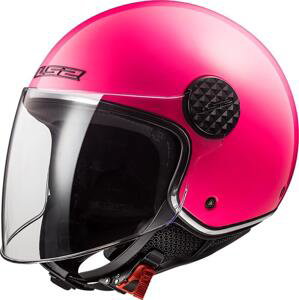LS2 Otevřená helma OF558 Sphere Lux růžová lesklá - XS - 53-54 cm