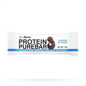 GymBeam Proteinová tyčinka PureBar 12 x 70 g - dvojnásobné kousky čokolády