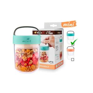 Mixit 2go mini - svačinový box mintový 400ml