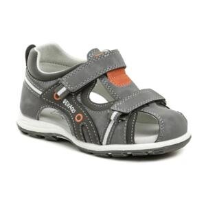 Befado 170P073 šedé dětské sandálky - EU 25