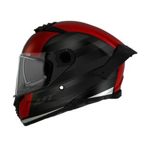 MT Helmets THUNDER 4 SV TREADS B5 černo-červená - XS 53-54 cm