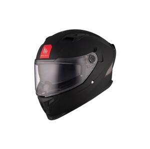 MT Helmets BRAKER SV SOLID A1 lesklá černá - XL 61-62 cm