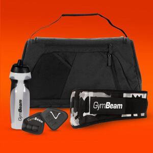 GymBeam Sportovní taška Gym Rat Black POUZE černá (VÝPRODEJ)