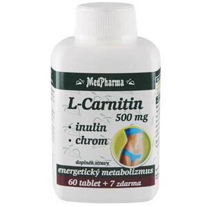 MedPharma L-Carnitin 500 mginulinchrom 67 tablet (VÝPRODEJ)