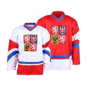 Merco ČR MS 2011 replika hokejový dres - bez potisku POUZE XXL - červená (VÝPRODEJ)