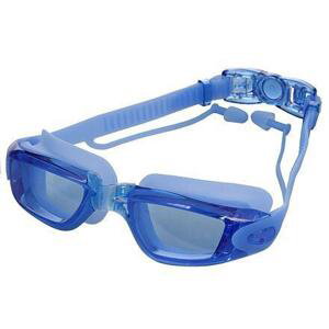 Merco Silba plavecké brýle se špunty do uší modrá POUZE 1 ks (VÝPRODEJ)