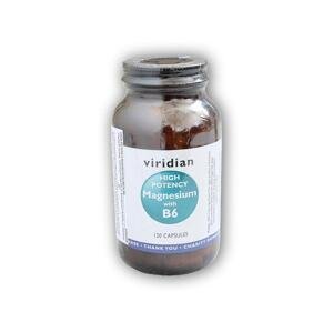Viridian High Potency Magnesium with B6 120 kapslí