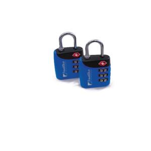 Travel Blue 2x Combi TSA Lock Blue