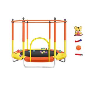 Sedco Dětská trampolína KIDS NT - 140 cm - Oranžová