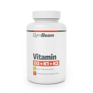 GymBeam Vitamín D3+K1+K2 60 kaps.