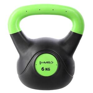 HMS Kompozitový kettlebell KPC06 Vin-Bell 6 kg zelený