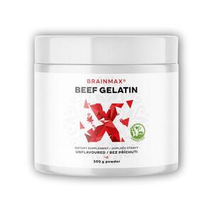 BrainMax Beef Gelatin Grass-fed hovězý želatina 500g