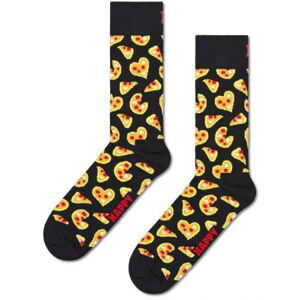 PONOŽKY HAPPY SOCKS Pizza Love - černá