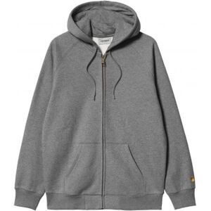 MIKINA CARHARTT WIP Hooded Chase - šedá