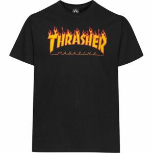 TRIKO THRASHER FLAME SS - černá