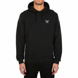 MIKINA IRIEDAILY Chestflag Hoodie - černá