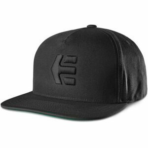 KŠILTOVKA ETNIES Icon Snapback - černá