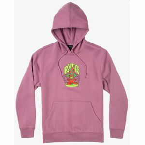 MIKINA RVCA MUSHTOO HOODIE - růžová