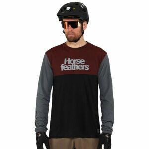 TRIKO HORSEFEATHERS FURY L/S - vínová